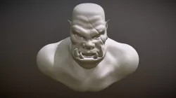 Orc Bust