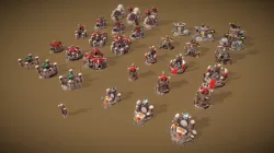 Orc RTS Building Set - Proto Series