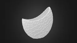 Organic flower pot / Voronoi Vase (for 3D print)
