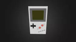 Original Gameboy (3D Blender Model)