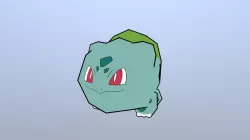 Outline Bulbasaur