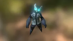 Owl Character Low Poly