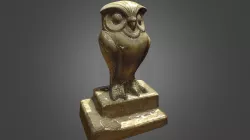 Owl ornamental statue