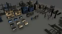 Painted City [Modular Assets]