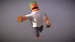 Paramedics Character Ace's Weak Shock Animation