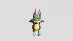 Parker - Cute fishy fruit dragon