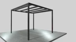 Pergola 3x3(perfil 4x2)