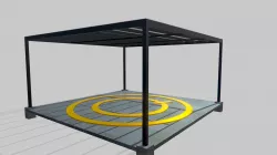 PERGOLADO 6X6 MTS