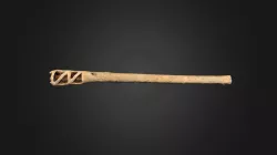 Pewter Pipe Stem (2351a2260)
