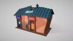 Phineas & Ferb: Backyard Beach Stylized Bathroom