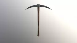 Pickaxe Low Poly