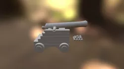 Pinero Christian Cannon Hard Model