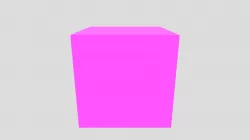 Pink Cube
