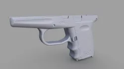 Pistol Frame 3D Scan
