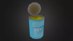 Pixel Art Ruined Super Tasty Beans (Opened)