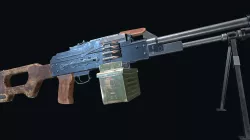PKM Machine Gun