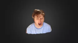Portrait Made with Structure Sensor, itSeez3D