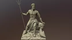 Poseidon Statue