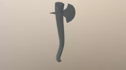 Post Apocalyptic Nail Axe