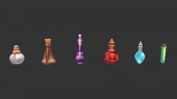 Potion Bottles WIP