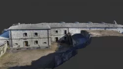 Prospetto del Forte Montecchio Nord di Colico
