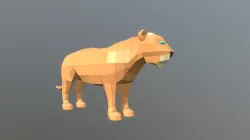 Puma Lowpoly