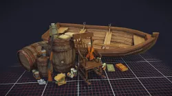 Q-week assignment : 5 props "Forest loner"