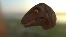 Raptor Head Animation
