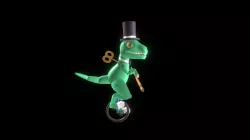 Raptor on a Unicycle