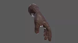 Real time Leather Glove