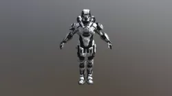 Recruit Halo 5 model