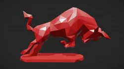 Red Bull Low Poly