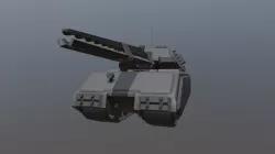 Red March Maus tank (Railgun)