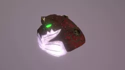 Reptile Monster Bust
