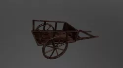 Resident Evil 4: Village Cart 4K PBR