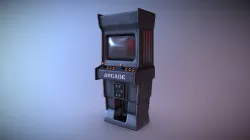 Retro arcade machine (study)
