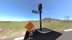 Road Work Ahead