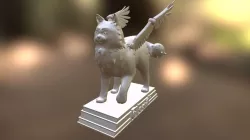 Robocat Statue