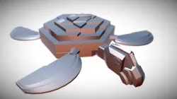 Robot Turtle Submarine Unit
