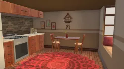 Room with Cuckoo Clock