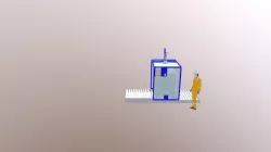Rotajet RJ-IW2 IBC and Tote Washing Station
