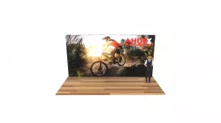 RPL 20ft X 10ft Straight Display