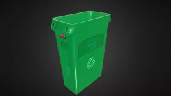 Rubbermaid Recycling Container 23 Gallon Green