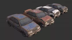 Ruined Cars (Small Freebie)