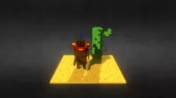 RuneScape - Attack Skill Cape (Retro)