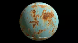 Rust Mixed On Paint 003