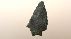 Savannah River Stemmed Point (VCU_3D_1136)