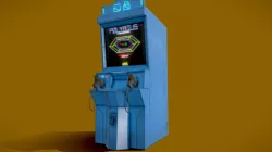 Sci-Fi Arcade Machine