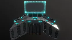 Sci-fi Computer Console (Mechazoic)