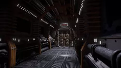 Sci-fi corridor